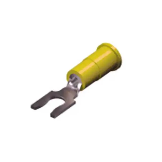 8269 (CONN SPADE TERM 10-12AWG #6 YEL)