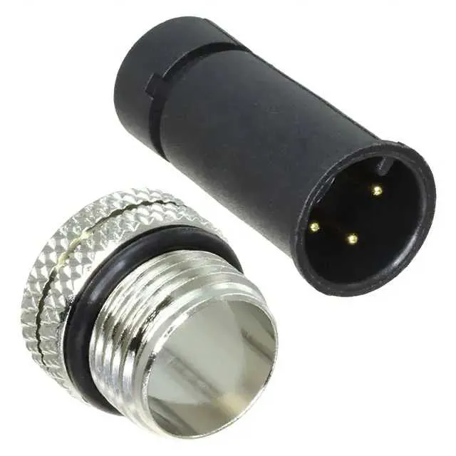 858-R03-103RLU1 (CONN RCPT MALE 3POS GOLD SOLDER)