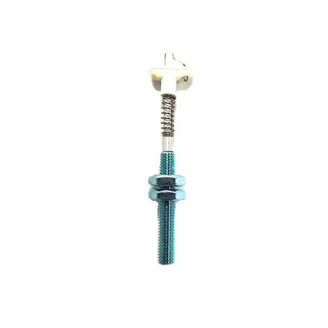8607-10WTE (CLIP TERM HD ON 10-32 POST WHITE)