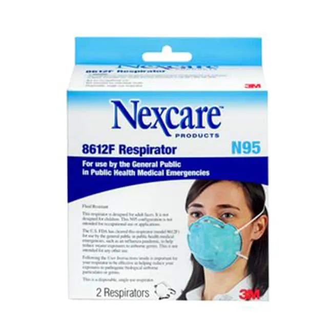 8612F (RESPIRATOR N95 2PK NEXCARE)