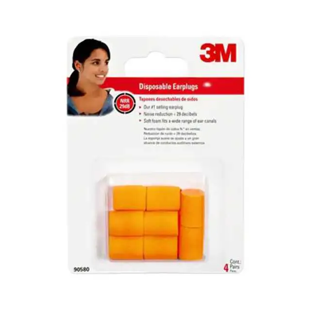 90580-4-10C (DISPOSABLE EARPLUGS 4PAIR/PACK)