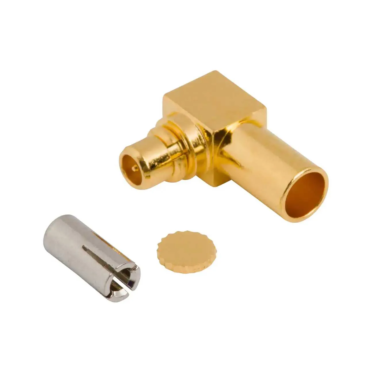 908-43001 (MMCX RIGHT ANGLE CRIMP PLUG FOR)