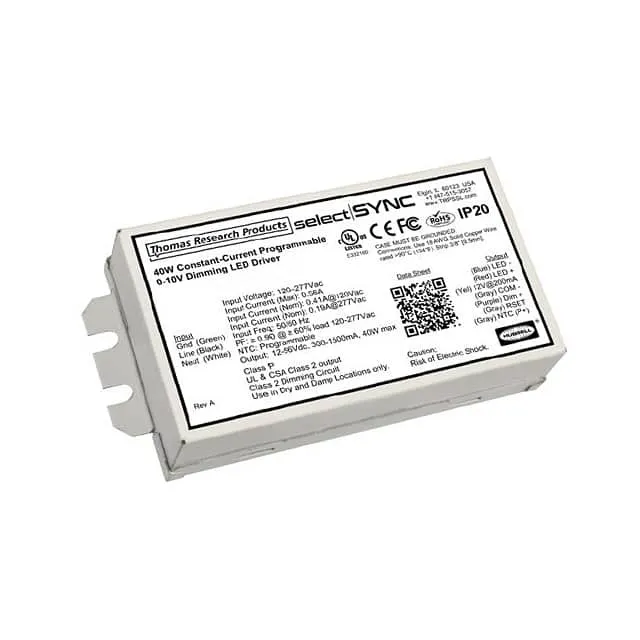S025W-056C1300-C01-UN-D2 (LED DVR CC AC/DC 12-56V 1.3A)