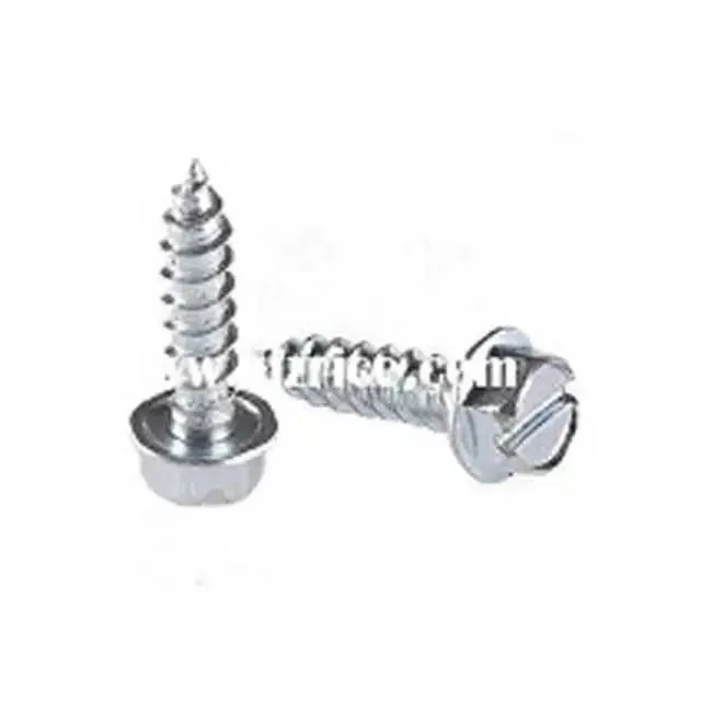 9581 (SHEET MTL SCREW HEX SLOTTED #10)