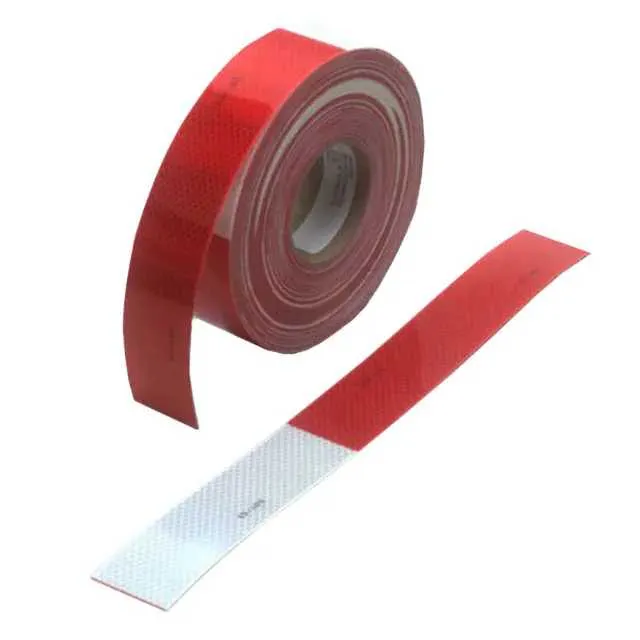 983-32-2X50YD-1RL" (TAPE MARKING RED/WHITE 2X 50YD")