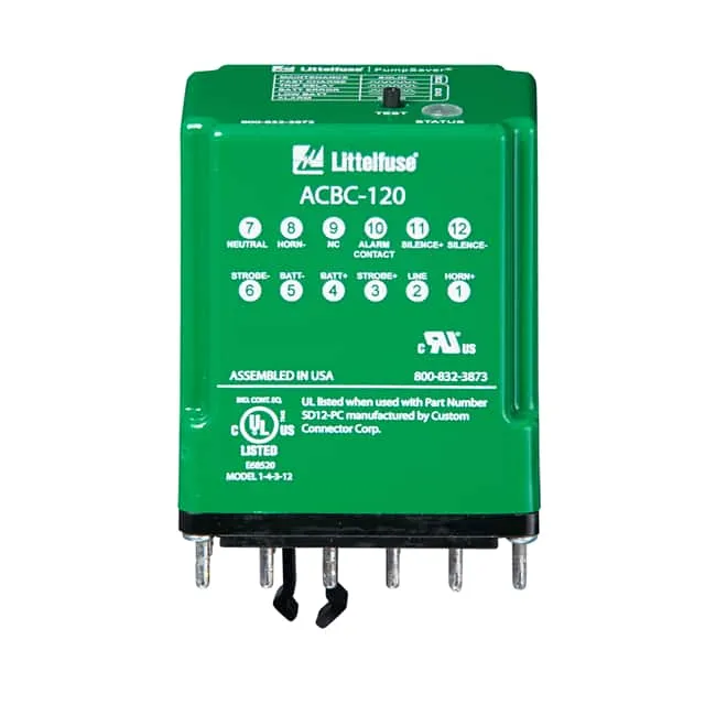 ACBC-120-SD (ALARM CONTROLLER/BATT CHARGER)