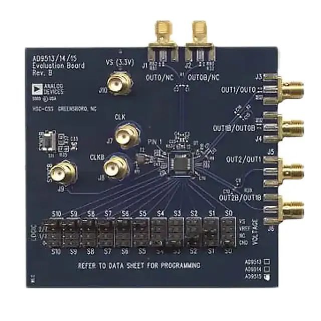 AD9514/PCBZ (BOARD EVAL CLOCK 3CH AD9514)