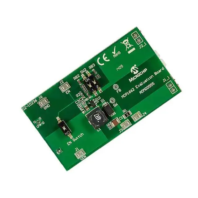 ADM00555 (EVAL BOARD MCP1662 BOOST CONV)