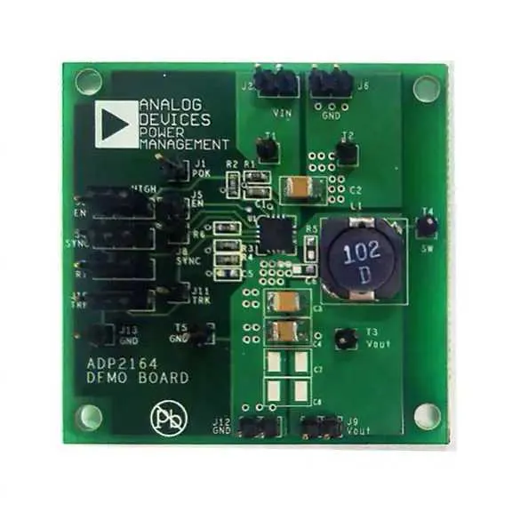 ADP2164-EVALZ (BOARD EVAL REG DC-DC 6.5V 4A)