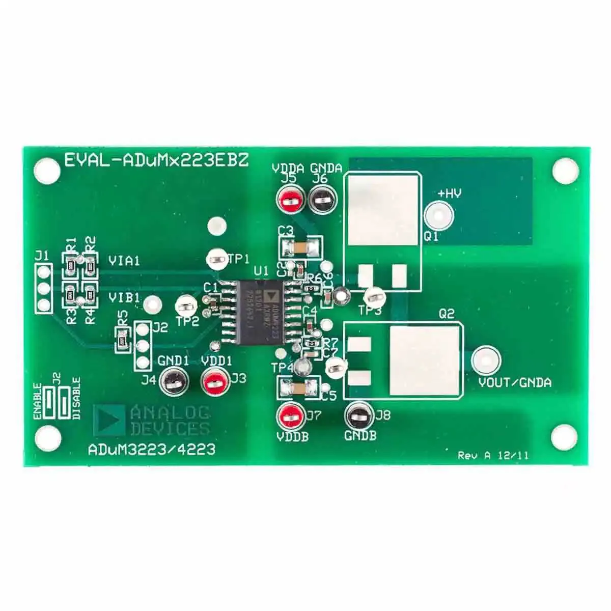 EVAL-ADUM3223AEBZ (BOARD EVAL FOR ADUM3223)