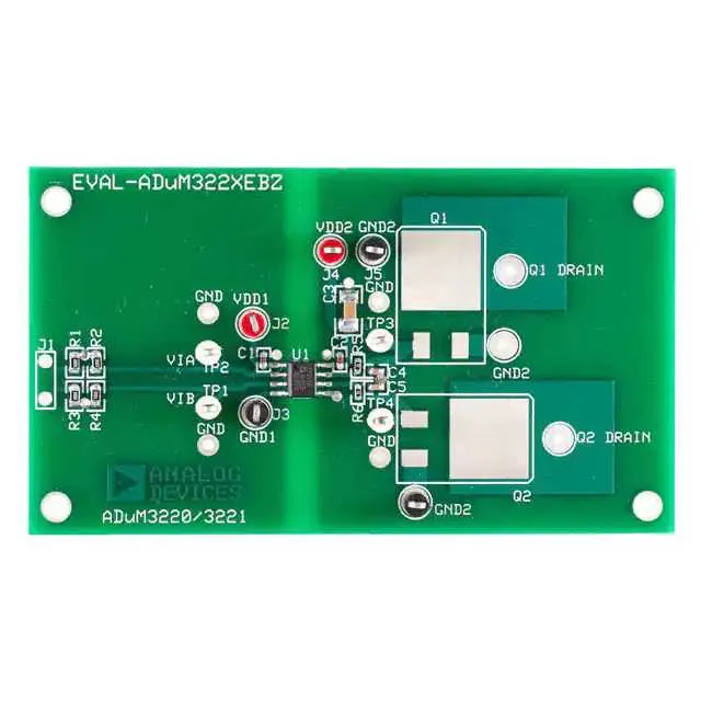 EVAL-ADUM3221AEBZ (BOARD EVAL FOR ADUM3220/ADUM3221)