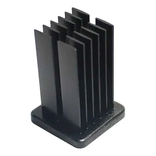 AER19-19-12CB/A01 (HEATSINK FORGED BLK ANO TOP MNT)