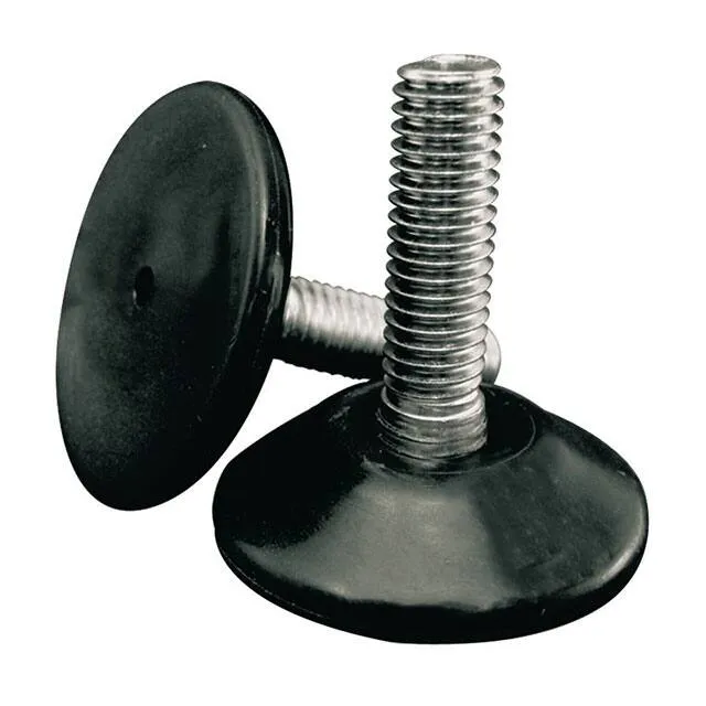 AFA1010A (FOOT CYLINDRICAL 1.625 DIA BLK")