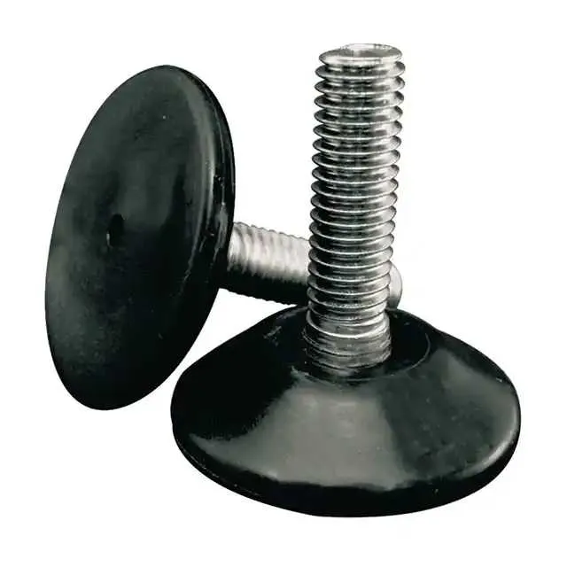 AFA1020A (FOOT CYLINDRICAL 1.625 DIA BLK")