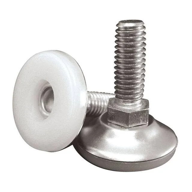 AFD1010A (FOOT CYLINDRICAL 1.3 DIA WHITE")