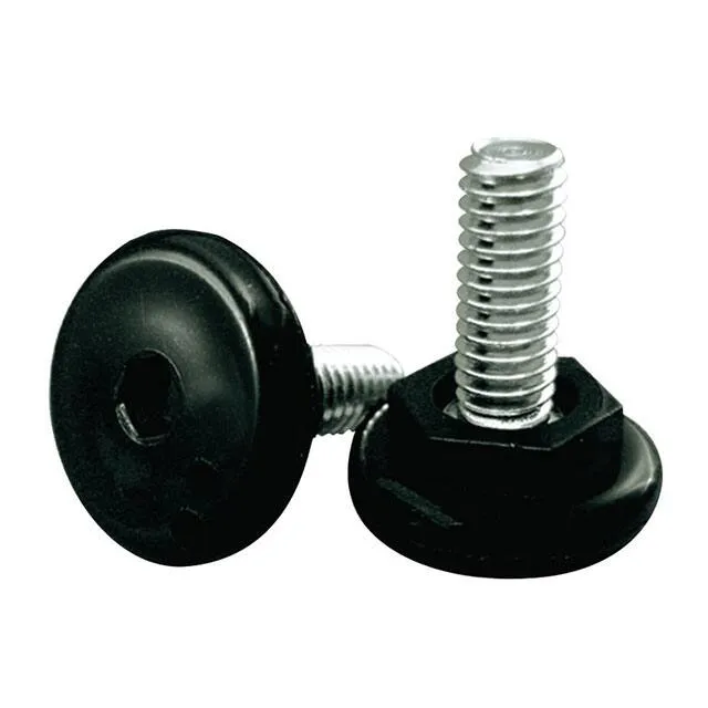 AFG2020A (FOOT CYLINDRICAL 1 DIA BLACK")