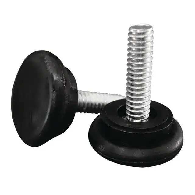 AFJ1030A (FOOT CYLINDRICAL 1 DIA BLACK")