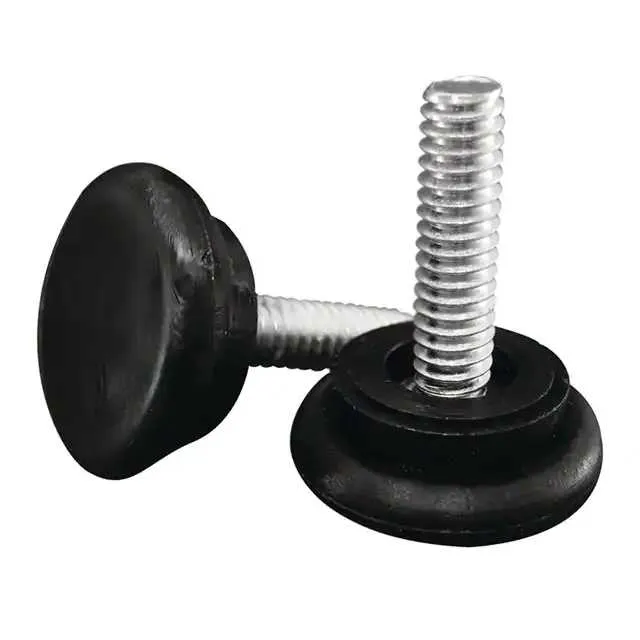AFJ1070A (FOOT CYLINDRICAL 1 DIA BLACK")