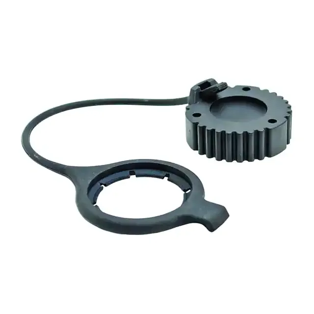 AHDC169-T-BLK (CONN RCPT CAP 9POS STRAP BLACK)