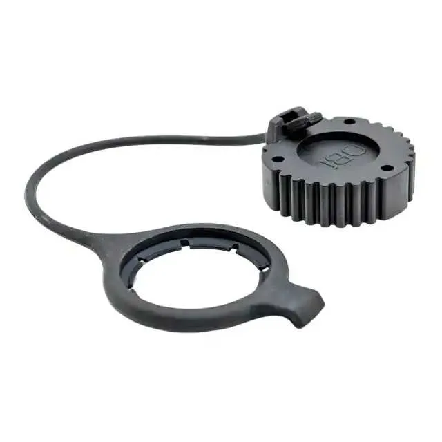 AHDC169-T-OBDBK (CONN RCPT CAP 9POS STRAP BLACK)