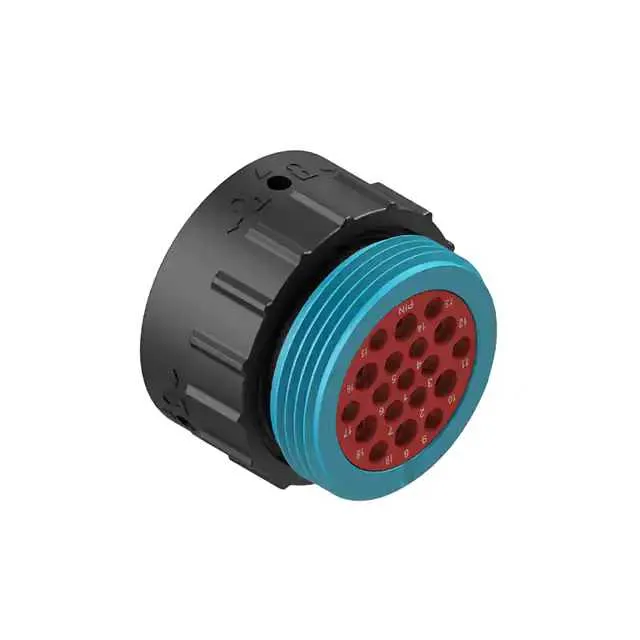 AHDP06-24-19PR-WTA (CONN PLUG HSG MALE 19POS INLINE)