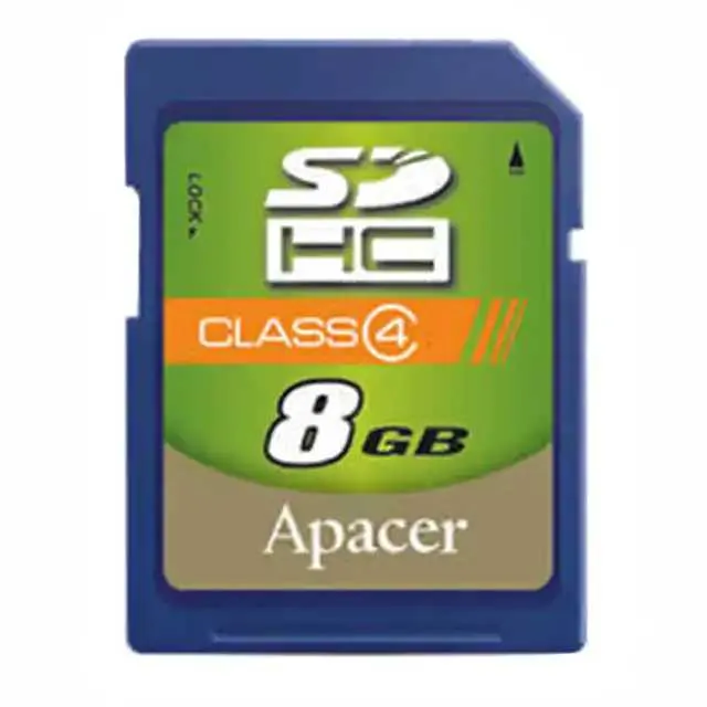 AP8GSDHC4-B (MEMORY CARD SDHC 8GB CLASS 4)