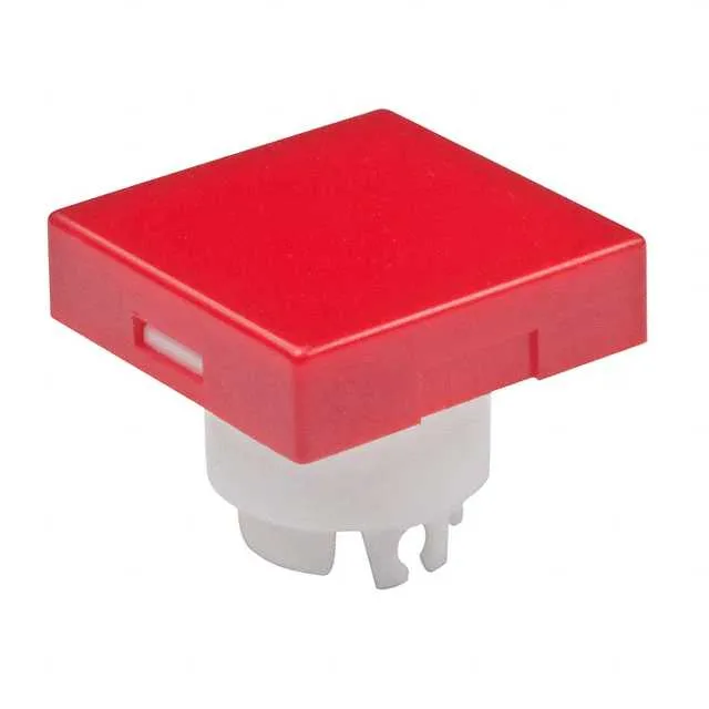AT3001CB (CAP PUSHBUTTON SQUARE RED/WHITE)