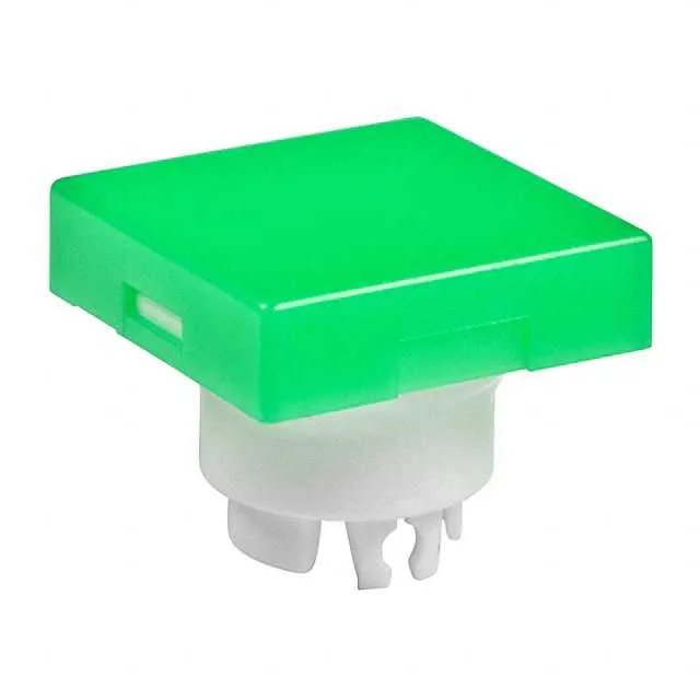 AT3001FB (CAP PUSHBUTTON SQUARE GRN/WHITE)