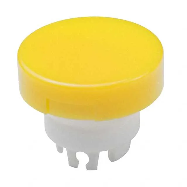 AT3002EB (CAP PUSHBUTTON ROUND YEL/WHITE)