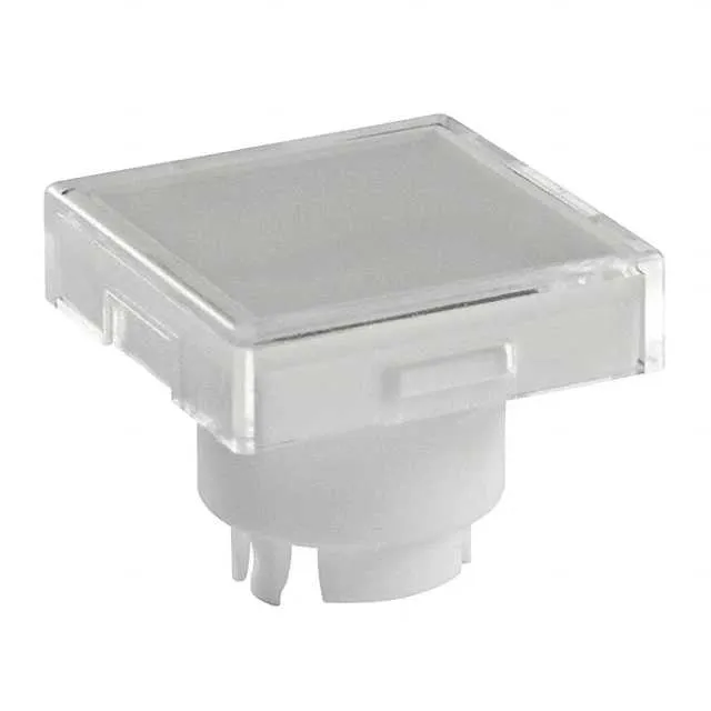AT3004JB (CAP PUSHBUTTON SQUARE CLEAR/WHT)