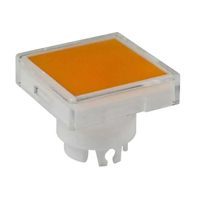 AT3004JD (CAP PUSHBUTTON SQUARE CLR/AMBER)