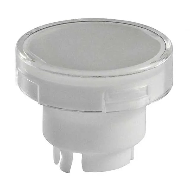 AT3005JB (CAP PUSHBUTTON ROUND CLEAR/WHITE)