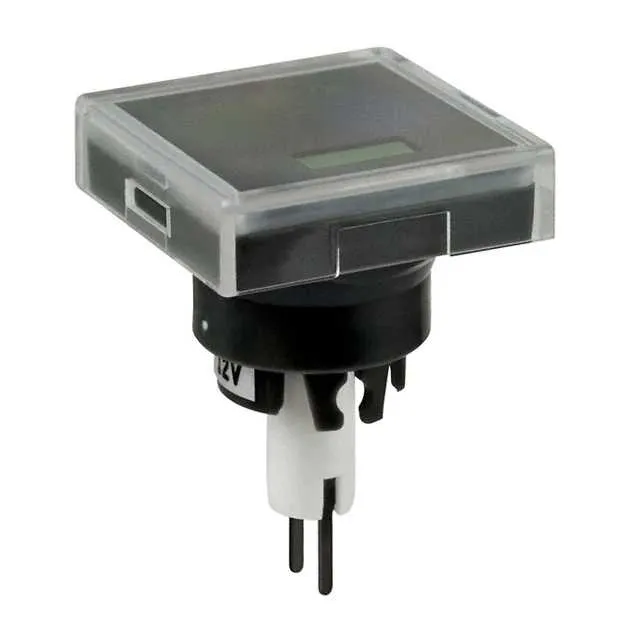 AT3010F02JA (CAP PUSHBUTTON SQUARE CLEAR/BLK)