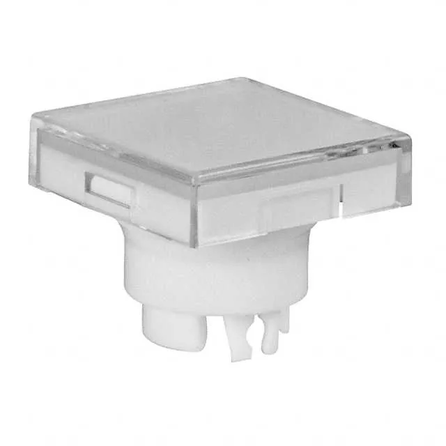 AT3014JB (CAP PUSHBUTTON SQUARE CLEAR/WHT)