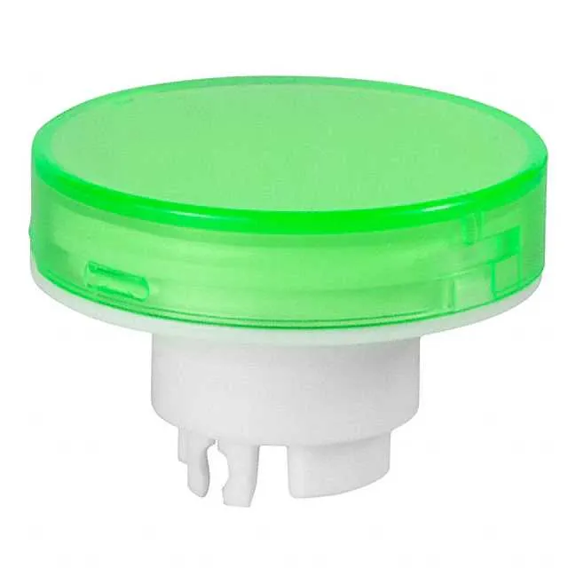 AT3017FB (CAP PUSHBUTTON ROUND GREEN/WHITE)
