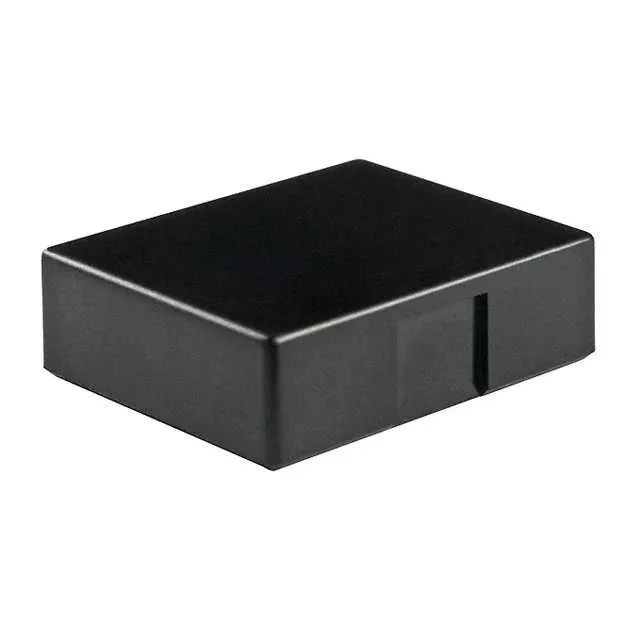 AT3021A (CAP PUSHBUTTON RECTANGULAR BLACK)