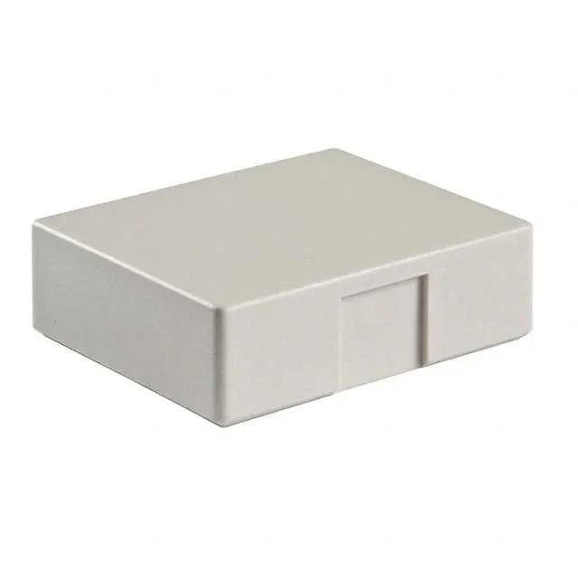 AT3021B (CAP PUSHBUTTON RECTANGULAR WHITE)