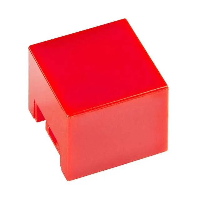 AT3024C (CAP PUSHBUTTON SQUARE RED)