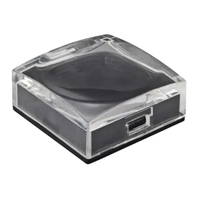 AT3073JA (CAP PUSHBUTTON SQUARE CLEAR/BLK)