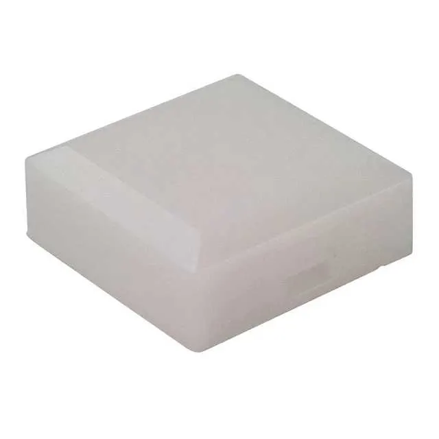 AT3077B (CAP PUSHBUTTON SQUARE WHITE)