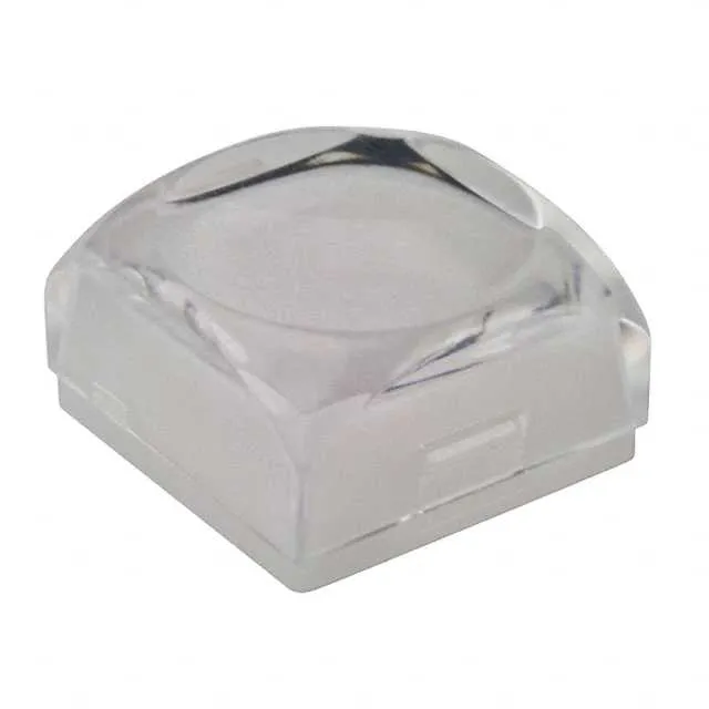 AT3078JB (CAP PUSHBUTTON SQUARE CLEAR/WHT)