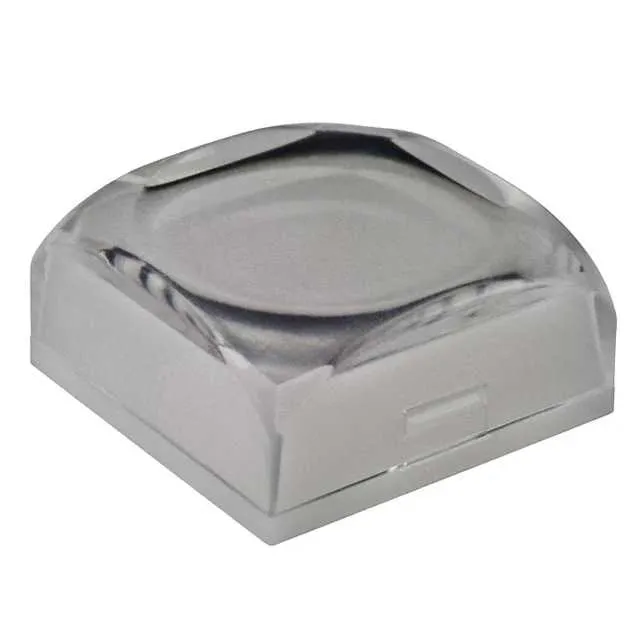 AT3079JB (CAP PUSHBUTTON SQUARE CLEAR/WHT)