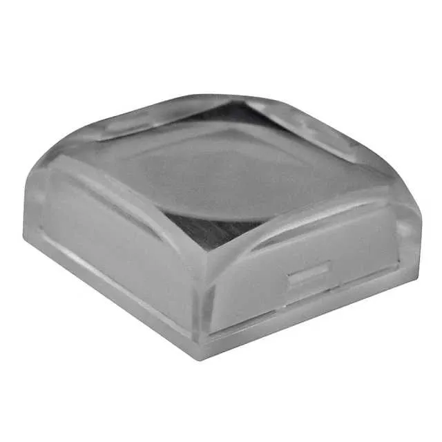 AT3080JB (CAP PUSHBUTTON SQUARE CLEAR/WHT)