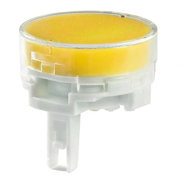 AT4013JE (CAP PUSHBUTTON ROUND CLEAR/YEL)