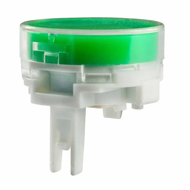 AT4013JF (CAP PUSHBUTTON ROUND CLEAR/GREEN)