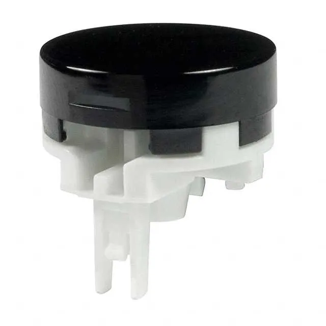 AT4017A (CAP PUSHBUTTON ROUND BLACK)