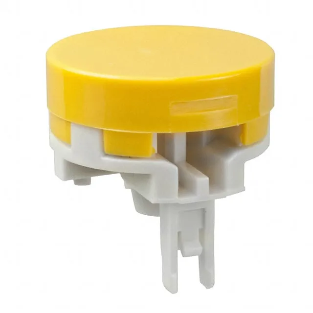 AT4017E (CAP PUSHBUTTON ROUND YELLOW)