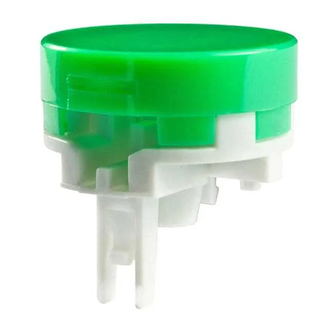AT4017F (CAP PUSHBUTTON ROUND GREEN)