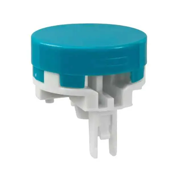 AT4017G (CAP PUSHBUTTON ROUND BLUE)