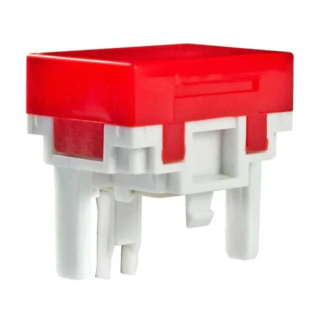AT4026CJ (CAP PUSHBUTTON RECTANGULAR RED)